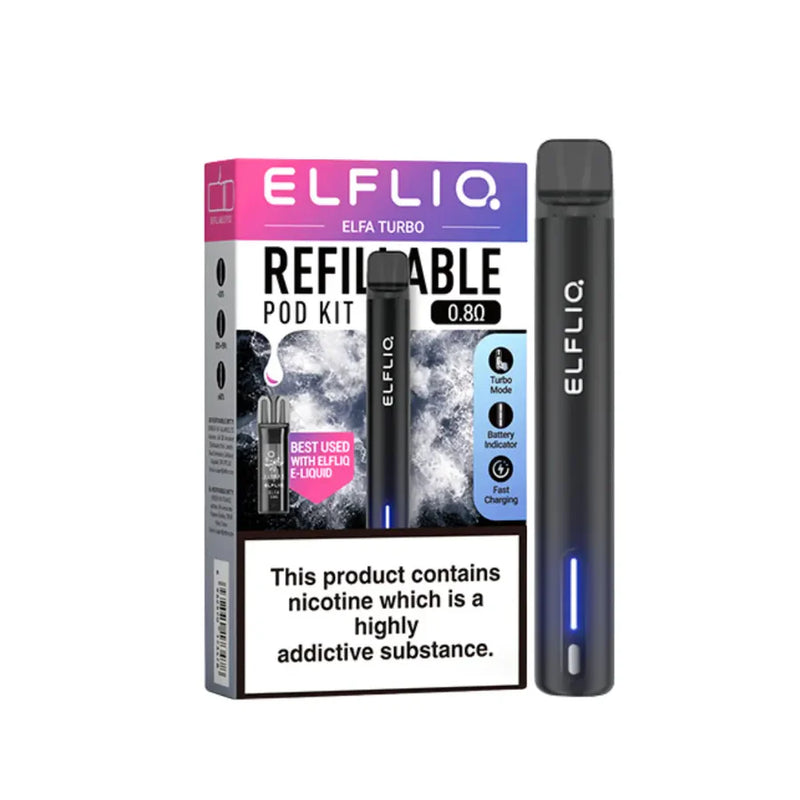 ELFA Turbo Refillable Pod Vape Kit By ElfBar