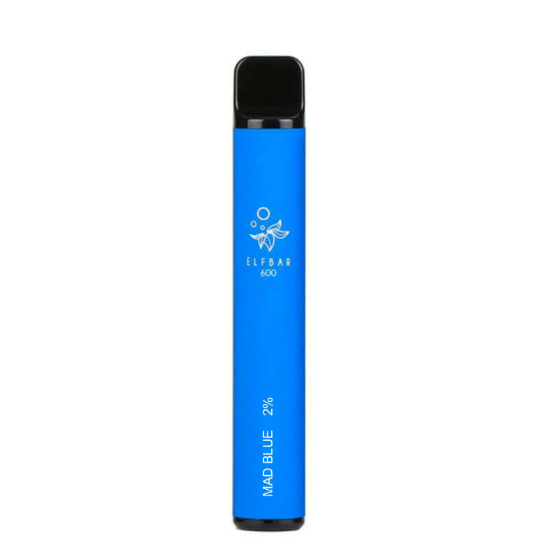 Elf Bar Disposable Pod Device 20mg in Mad Blue, for your vape at Red Hot Vaping