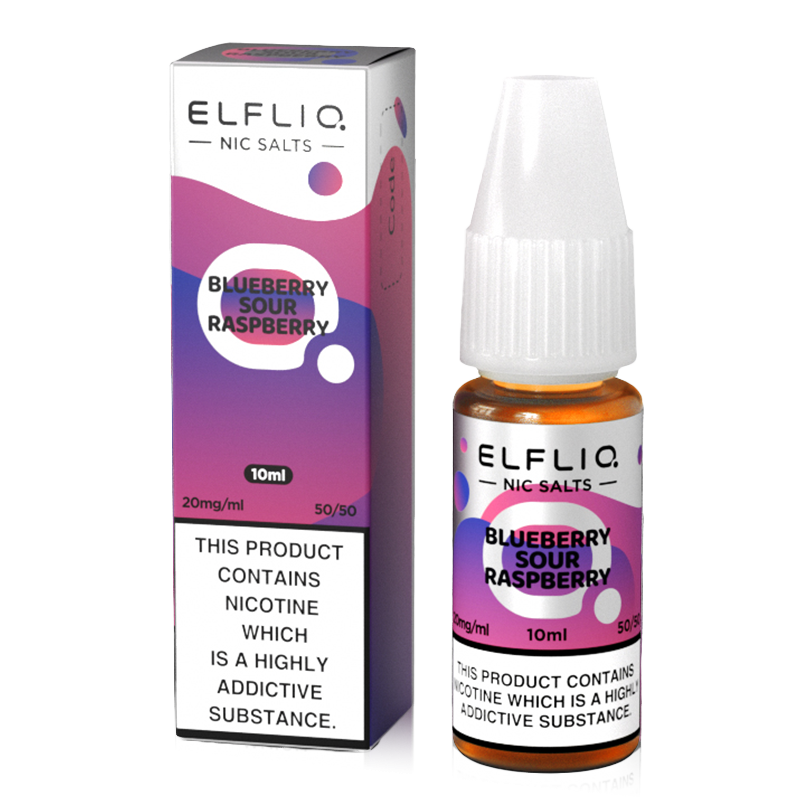Blueberry Sour Raspberry By Elfbar Elfliq Salts 10ml for your vape at Red Hot Vaping