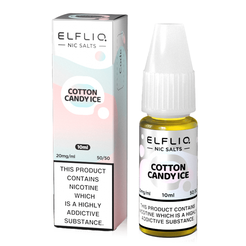Cotton Candy Ice By Elfbar Elfliq Salts 10ml for your vape at Red Hot Vaping