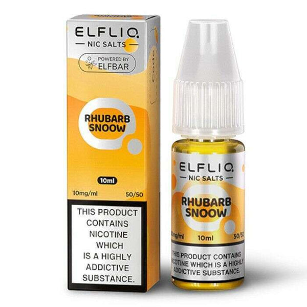 Rhubarb Snoow By Elfbar Elfliq Salts 10ml for your vape at Red Hot Vaping