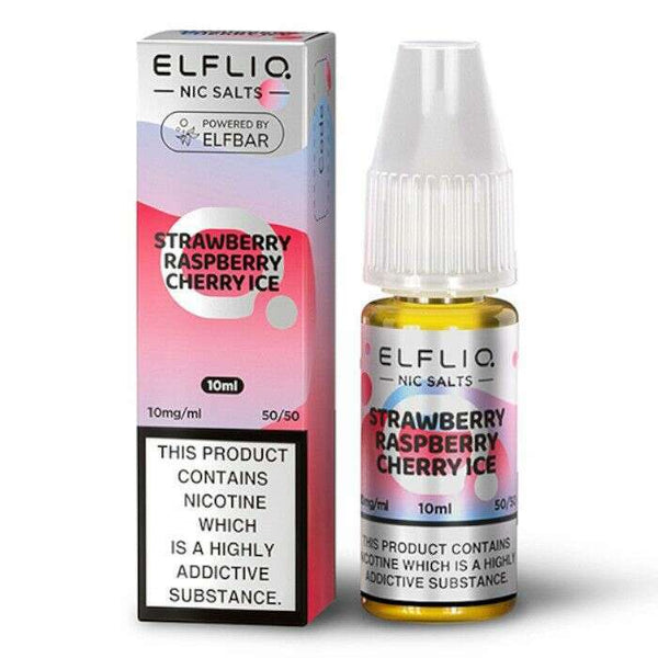 Strawberry Raspberry Cherry Ice By Elfbar Elfliq Salts 10ml for your vape at Red Hot Vaping