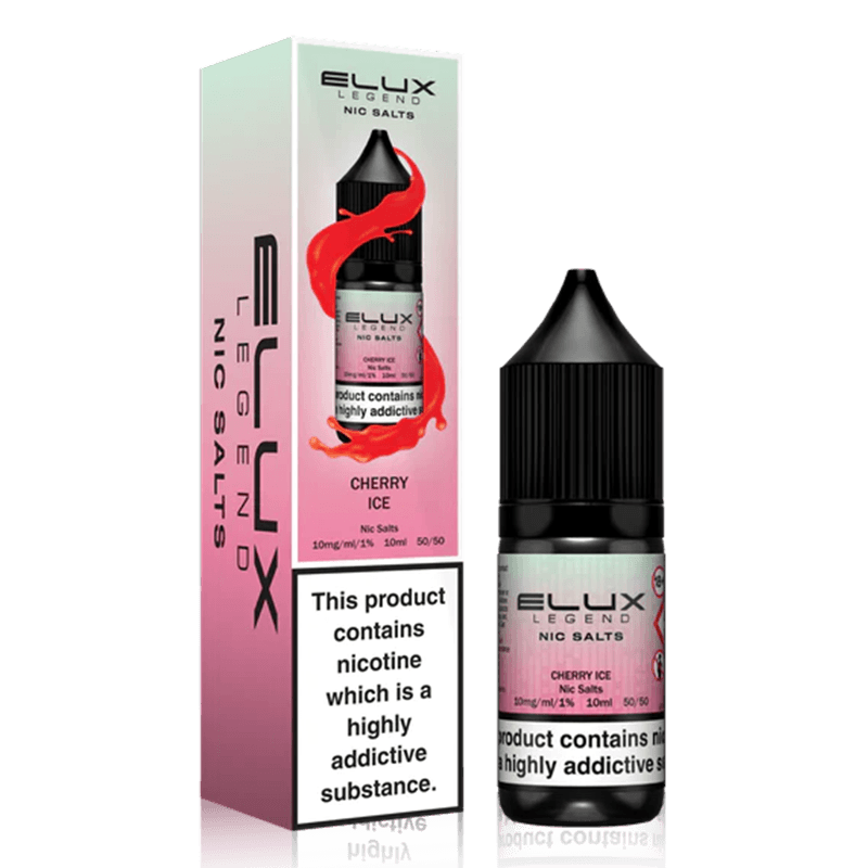 Cherry Ice By Elux Legend Nic Salt 10ml for your vape at Red Hot Vaping