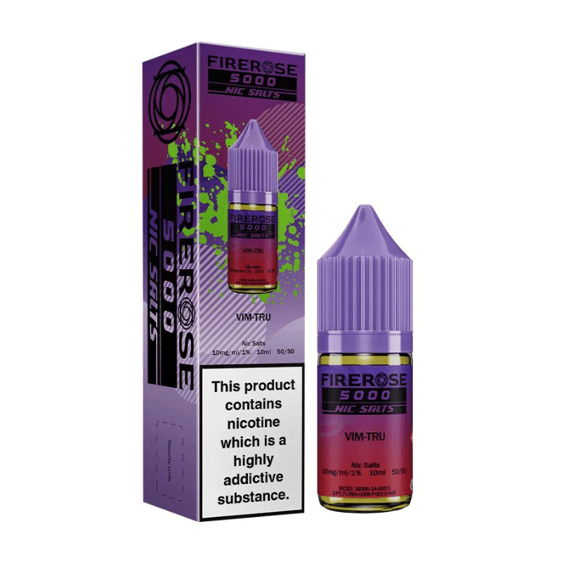 Vim Tru By Elux Firerose Nic Salt 10ml for your vape at Red Hot Vaping