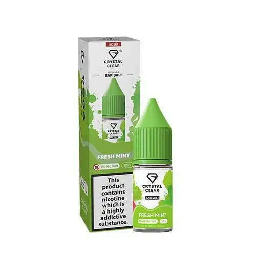 Fresh Mint By Crystal Clear Salt 10ml for your vape at Red Hot Vaping