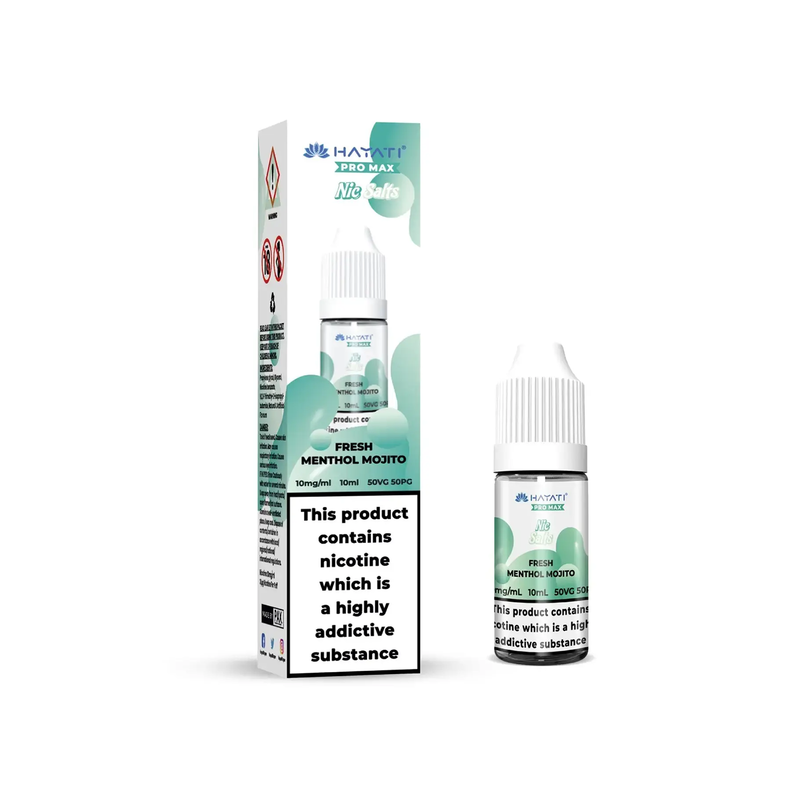 Fresh Menthol Mojito By Hayati Pro Max Nic Salt 10ml