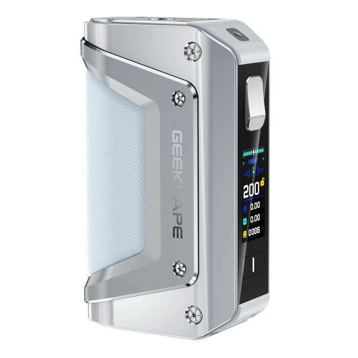 Aegis Legend 3 Mod By Geek Vape in Silver, for your vape at Red Hot Vaping