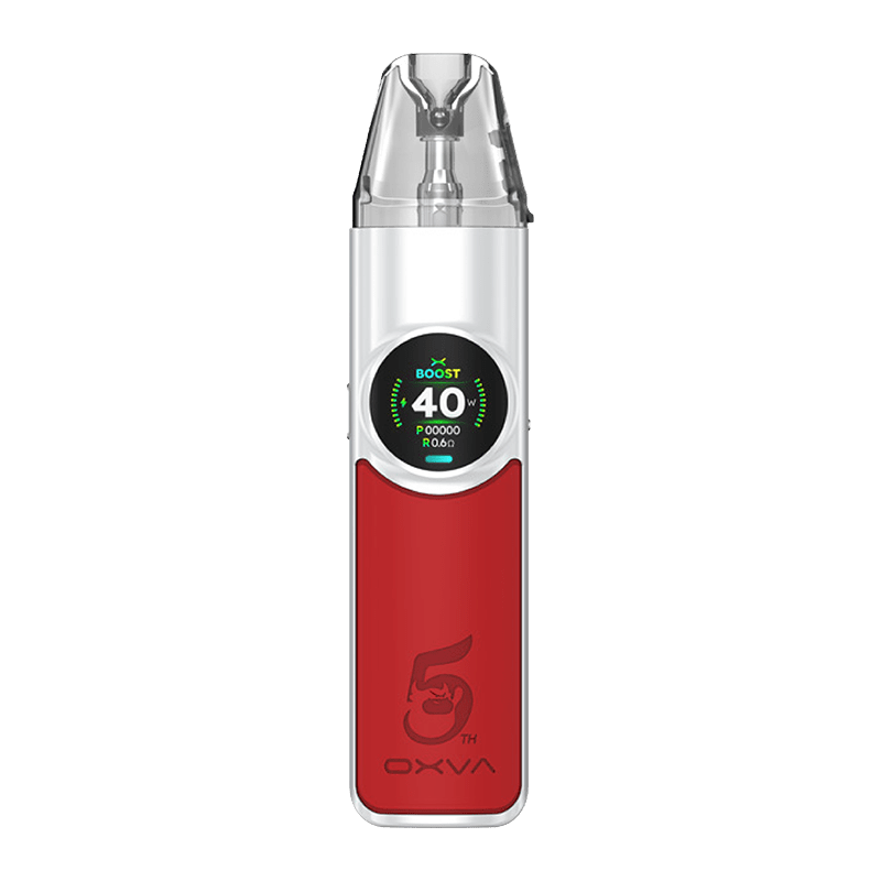 NeXlim Pod Kit By Oxva in Glory Red, for your vape at Red Hot Vaping