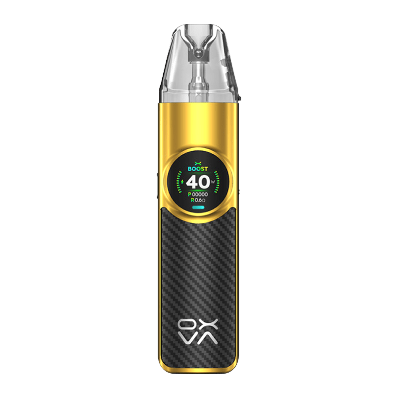 NeXlim Pod Kit By Oxva in Black Gold, for your vape at Red Hot Vaping