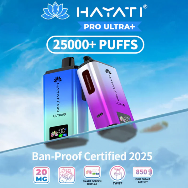 Hayati Pro Ultra Plus 25k Prefilled Pod Kit By Hayati