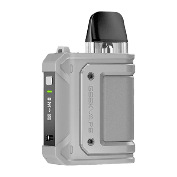 Hero Q Pod Kit By Geekvape in Grey, for your vape at Red Hot Vaping