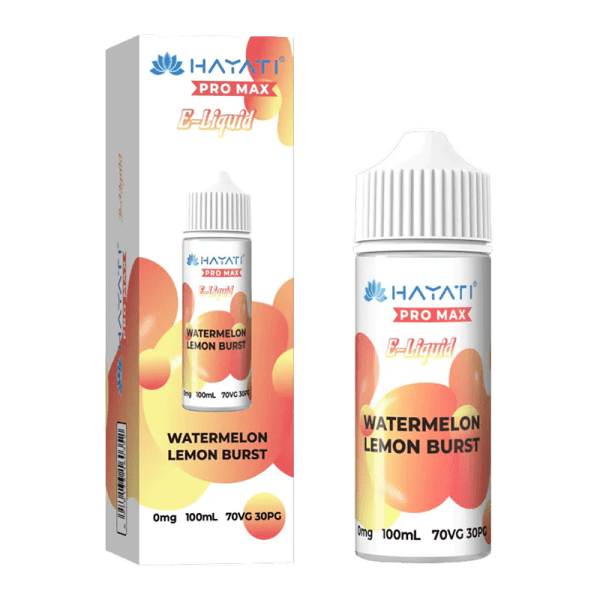 Watermelon Lemon Burst By Hayati 100ml Shortfill for your vape at Red Hot Vaping