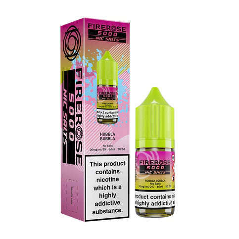 Hubbla Bubbla By Elux Firerose Nic Salt 10ml for your vape at Red Hot Vaping