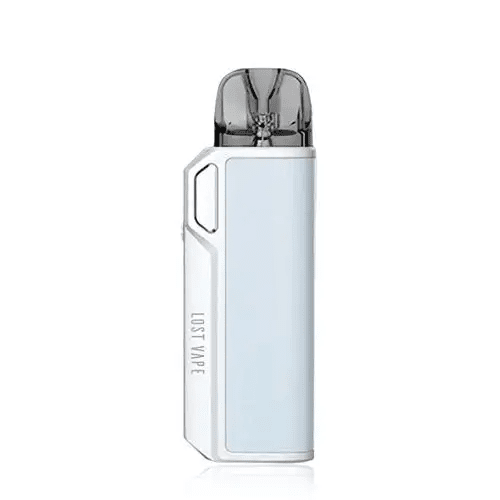 Thelema Elite 40 Pod Kit By Lost Vape in Silver Blue, for your vape at Red Hot Vaping