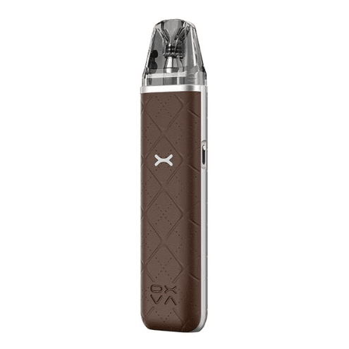 Xlim Go Pod Kit By Oxva in Dark Brown, for your vape at Red Hot Vaping