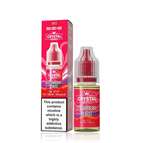 Strawberry Burst By SKE Crystal Salts V2 10ml for your vape at Red Hot Vaping