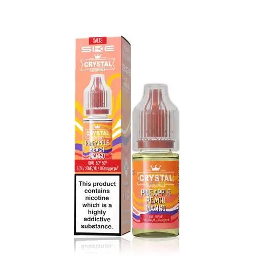 Pineapple Peach Mango By SKE Crystal Salts V2 10ml for your vape at Red Hot Vaping