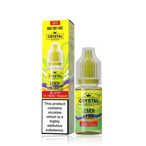 Lemon Lime By SKE Crystal Salts V2 10ml for your vape at Red Hot Vaping