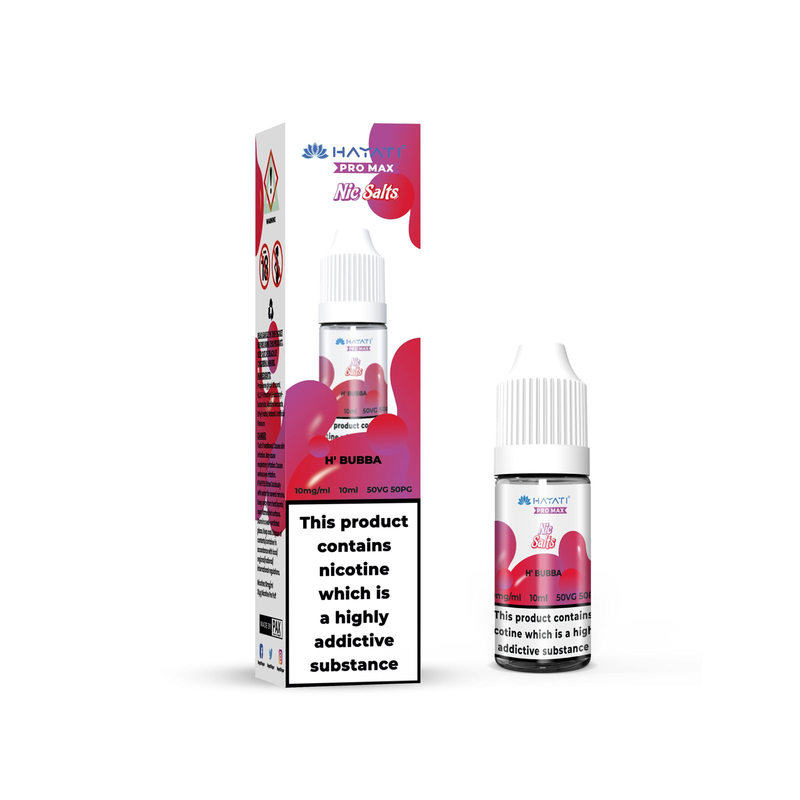 Hubba Bubba By Hayati Pro Max Nic Salt 10ml