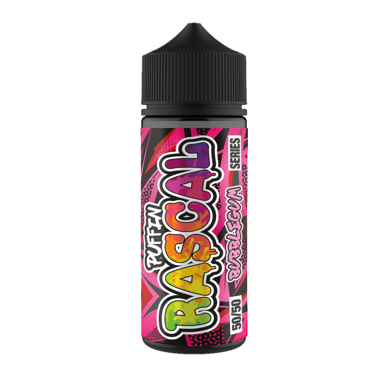 Bubblegum 50/50 By Puffin Rascal 100ml Shortfill