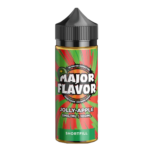 Jolly-Apple By Major Flavour 100ml Shortfill for your vape at Red Hot Vaping