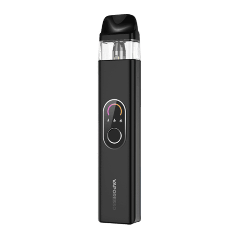 Xros 4 Pod Kit By Vaporesso in Vaporesso Black, for your vape at Red Hot Vaping