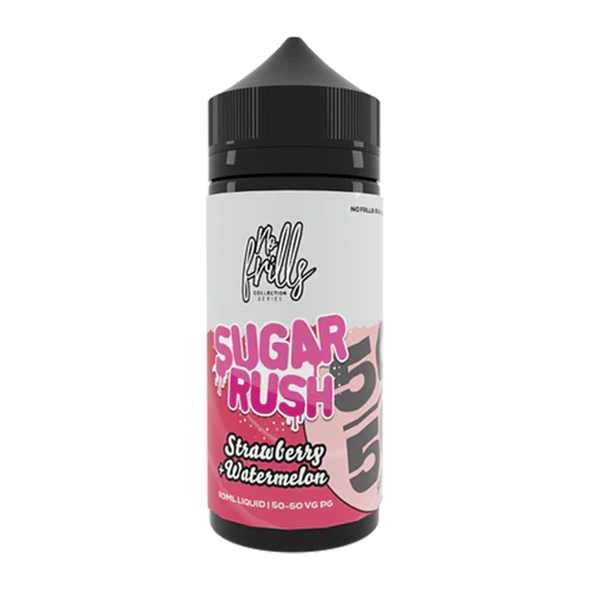 Sugar Rush Strawberry Melon  50/50 By No Frills 80ml Shortfill