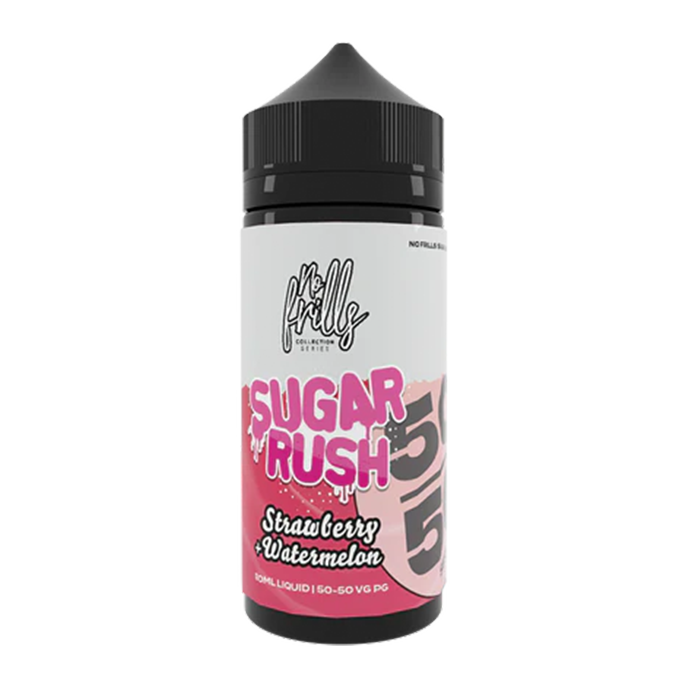 Sugar Rush Strawberry Melon  50/50 By No Frills 80ml Shortfill