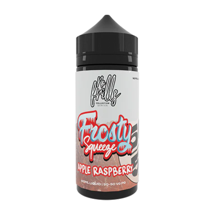 Frosty Squeeze Apple Raspberry 50/50 By No Frills 80ml Shortfill