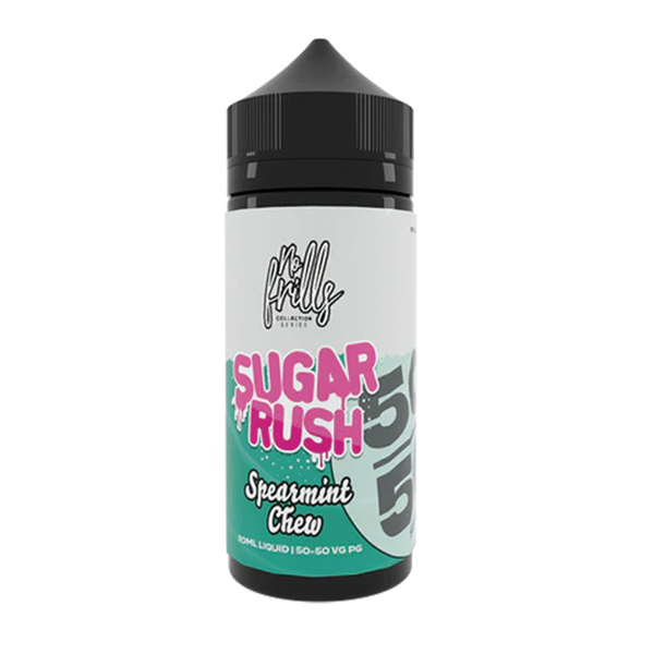 Sugar Rush Spearmint Chew  50/50 By No Frills 80ml Shortfill