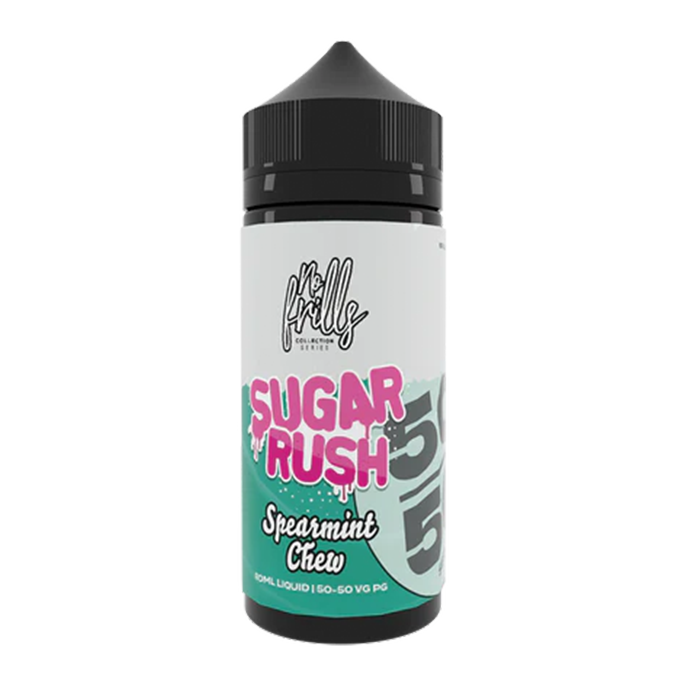 Sugar Rush Spearmint Chew  50/50 By No Frills 80ml Shortfill