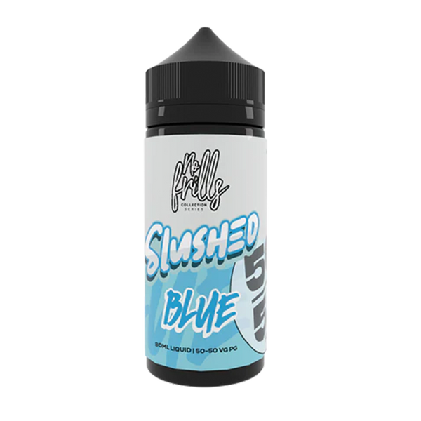 Slushed Blue  50/50 By No Frills 80ml Shortfill