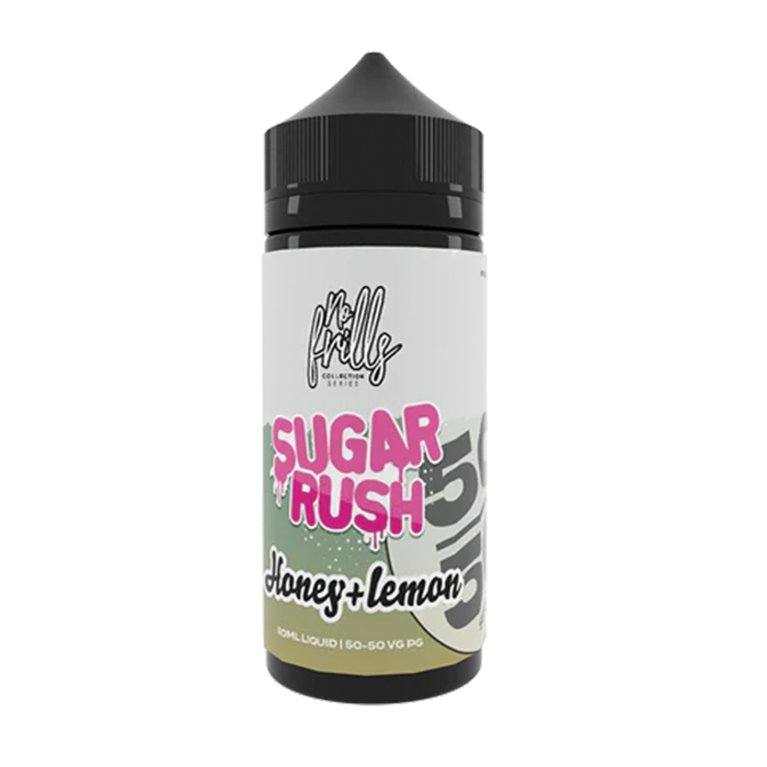 Sugar Rush Honey & Lemon  50/50 By No Frills 80ml Shortfill