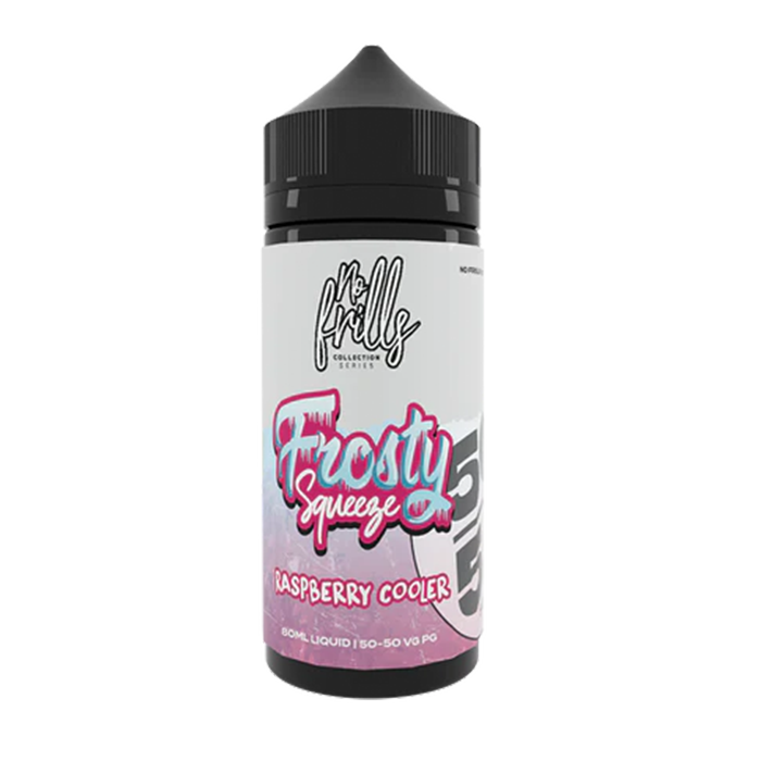 Frosty Squeeze Raspberry Cooler 50/50 By No Frills 80ml Shortfill