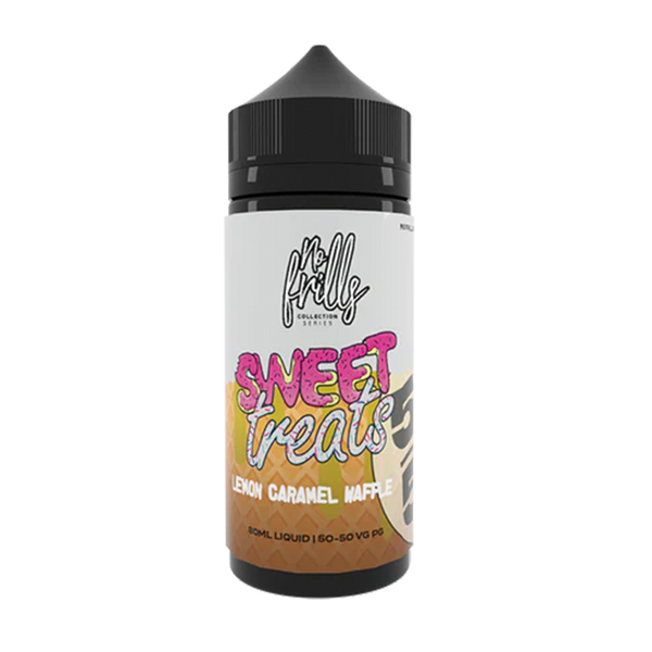 Sweet Treats Lemon Caramel Waffle 50/50 By No Frills 80ml Shortfill