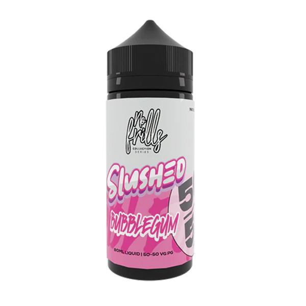 Slushed Bubblegum  50/50 By No Frills 80ml Shortfill