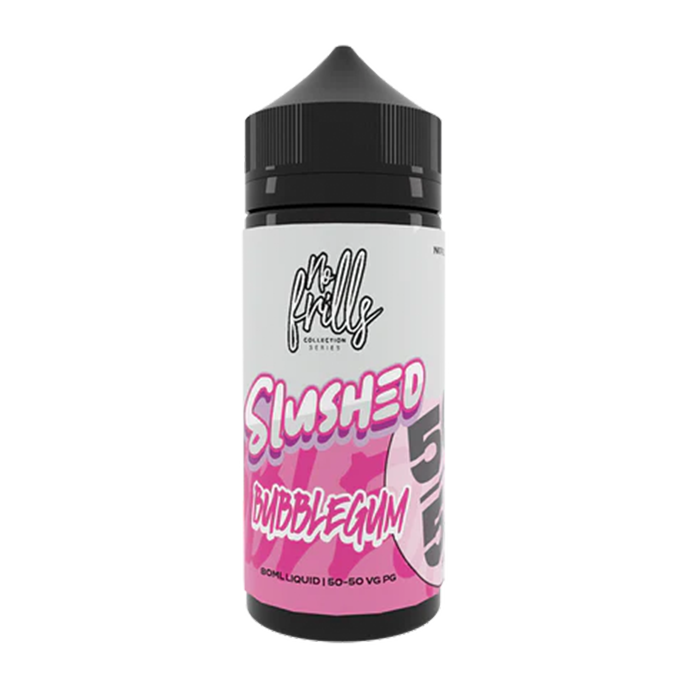 Slushed Bubblegum  50/50 By No Frills 80ml Shortfill