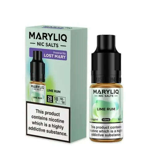 Lime Rum By Maryliq The Official Lost Mary Nic Salts 10ml for your vape at Red Hot Vaping