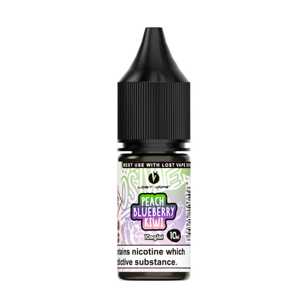 Peach Blueberry Kiwi By Lost Vape Bar Salts Nic Salt 10ml