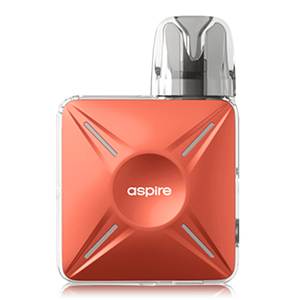 Cyber X Pod Kit By Aspire in Coral Orange, for your vape at Red Hot Vaping