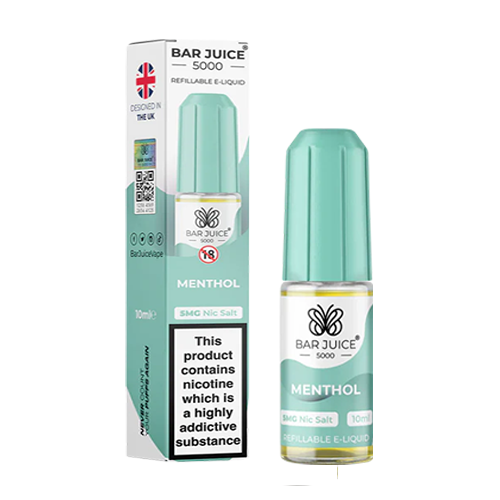 Menthol By Bar Juice 5000 10ml