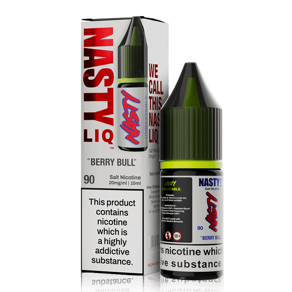 Berry Bull By Nasty Liq 10ml in 10mg, for your vape at Red Hot Vaping