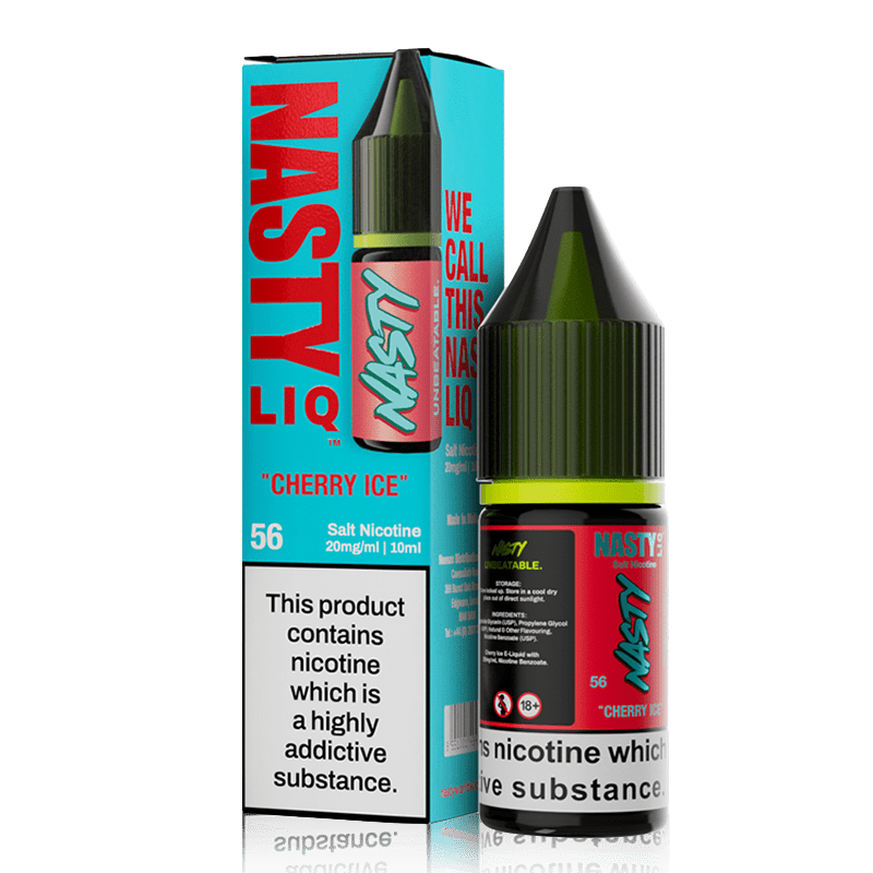 Cherry Ice By Nasty Liq 10ml in 20mg, for your vape at Red Hot Vaping