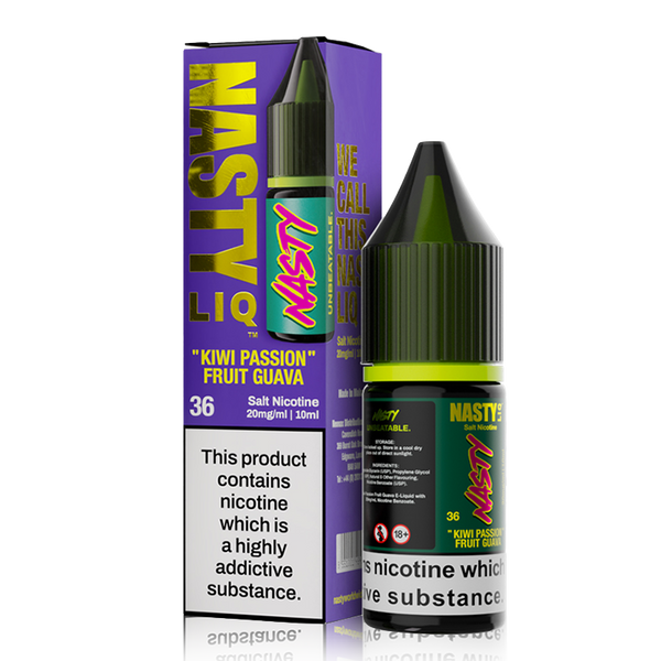 Kiwi Passionfruit Guava By Nasty Liq 10ml in 10mg, for your vape at Red Hot Vaping