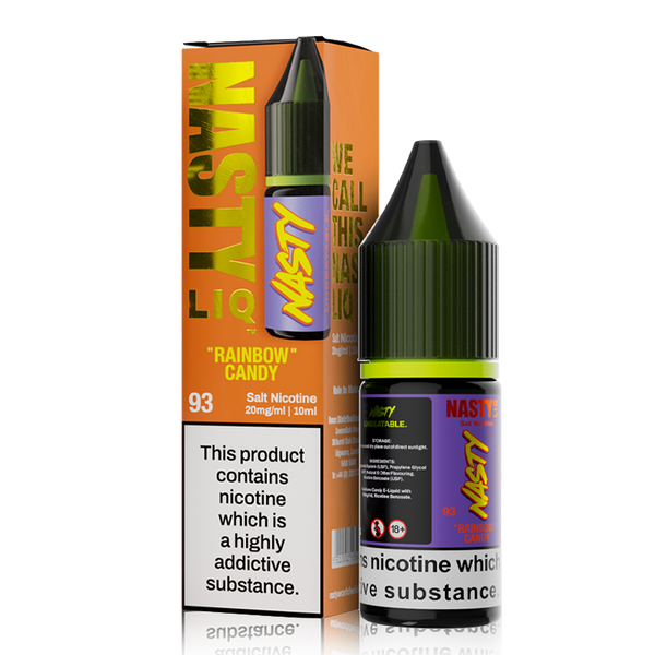 Rainbow Candy By Nasty Liq 10ml in 10mg, for your vape at Red Hot Vaping