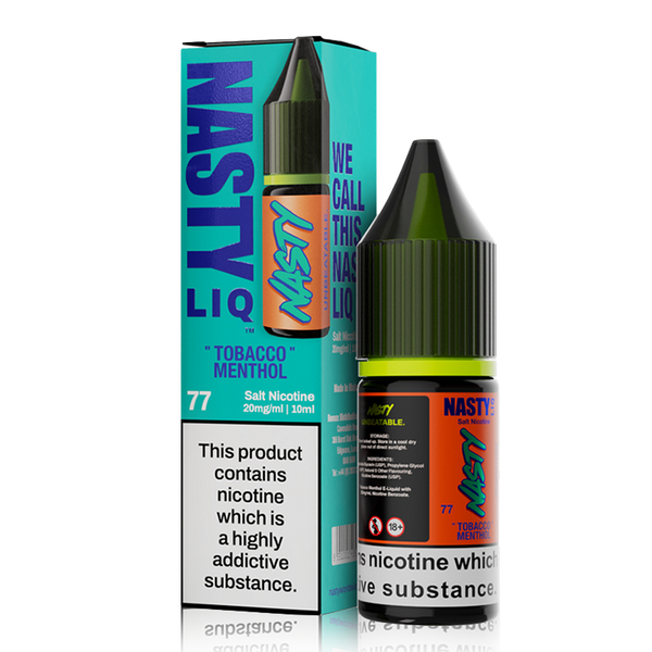 Tobacco Menthol By Nasty Liq 10ml in 10mg, for your vape at Red Hot Vaping