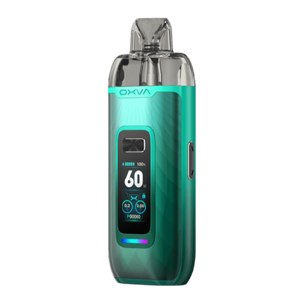 Vprime DTL Pod Kit By Oxva in Natural Green, for your vape at Red Hot Vaping