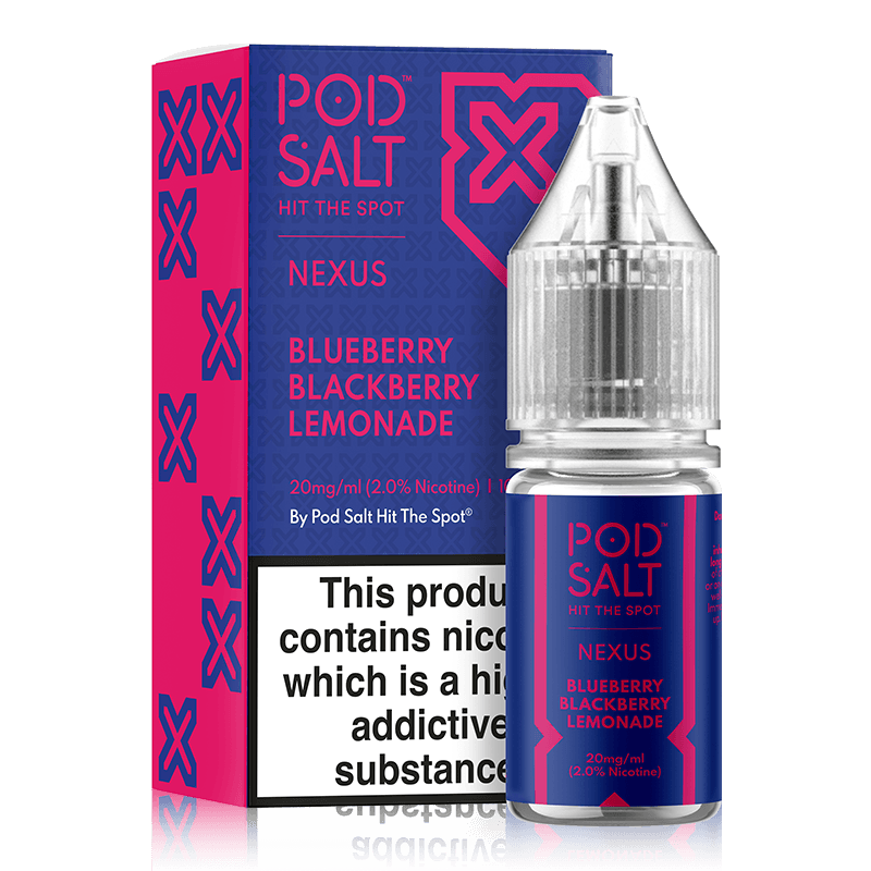 Blueberry Blackberry Lemonade By Nexus Pod Salt 10ml. for your vape at Red Hot Vaping