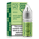 White Grape Cucumber Apple By Nexus Pod Salt 10ml for your vape at Red Hot Vaping