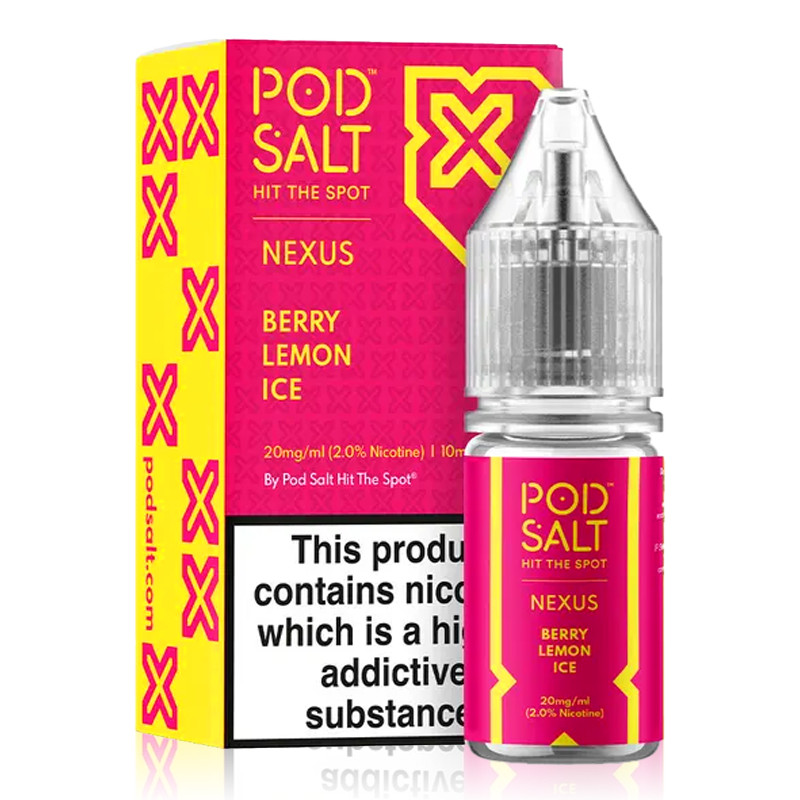 Berry Lemon Ice By Nexus Pod Salt 10ml for your vape at Red Hot Vaping